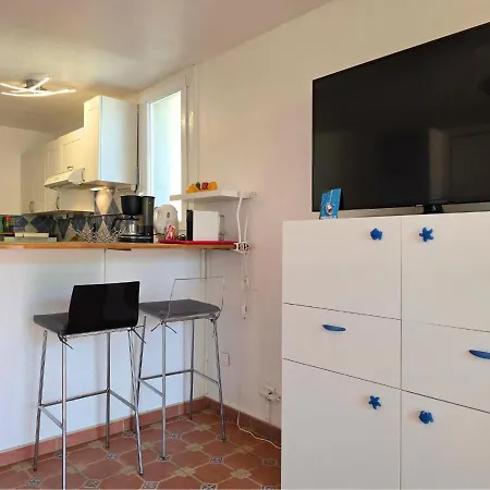 Grand Aux Salins - Climatisation - Terrasse - 90m De La Apartment Hyeres